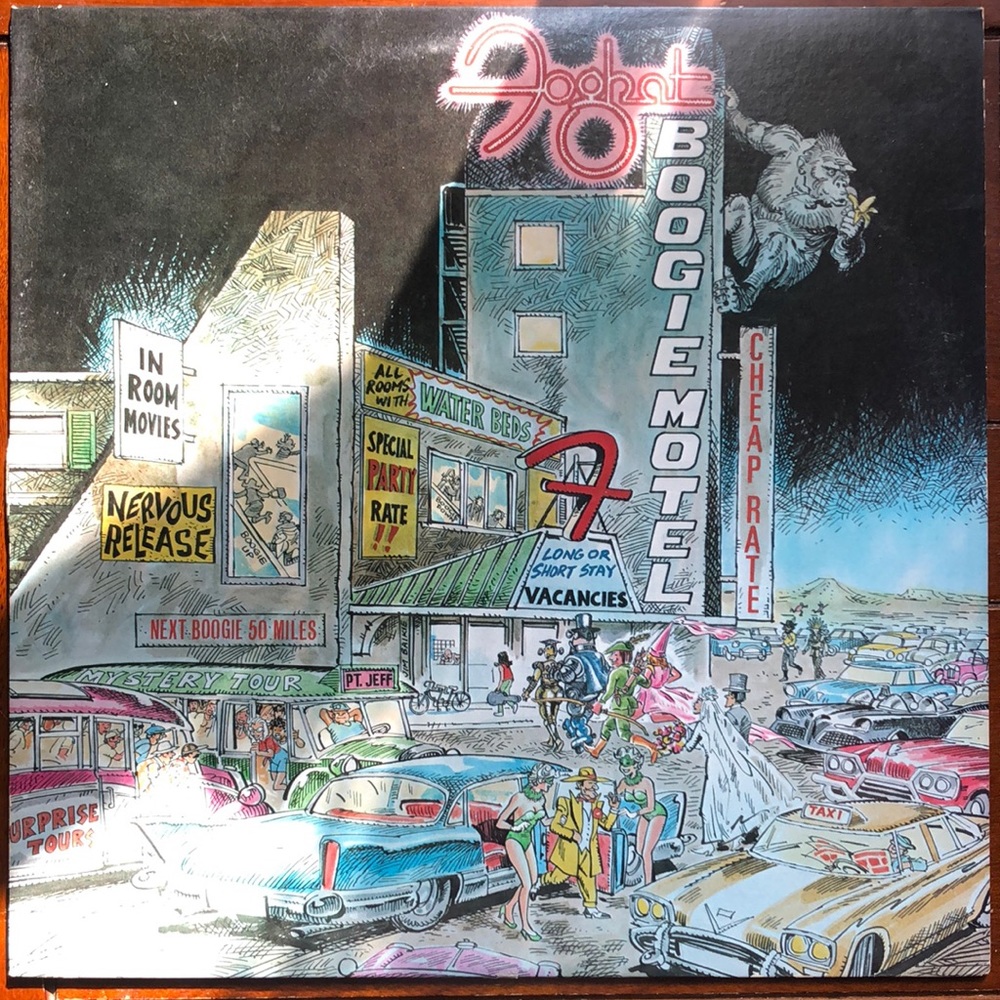 Foghat Boogie Motel Vinyl Lp '79